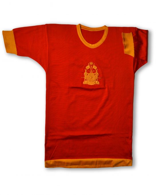 Scarlet Silk Polo Shirt