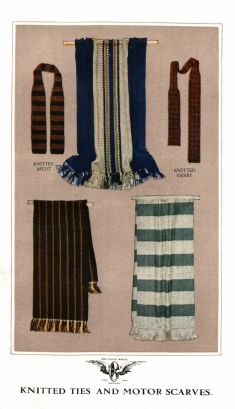 Knitted Ties and Motor Scarves